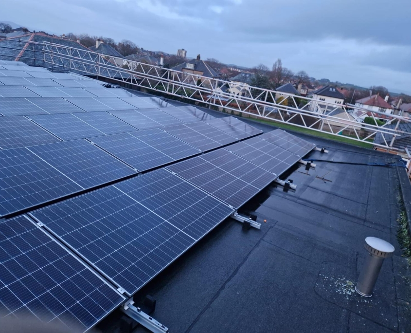 Scaffolding for Solar Panels