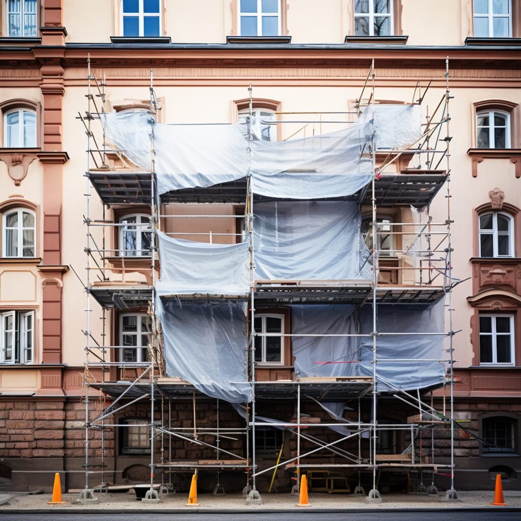 Emergency Scaffolding for Listed and Heritage Buildings in Heathrow